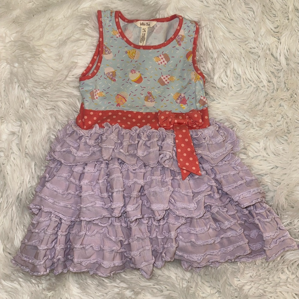 Matilda Jane Let Them Eat Cake sleeveless cupcake dress